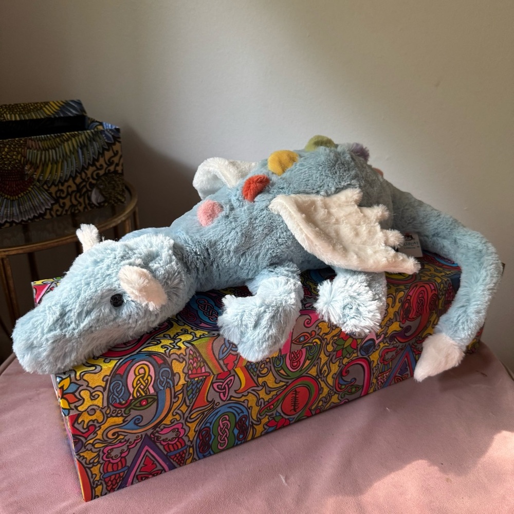 Jellycat Large Sky Dragon NWT